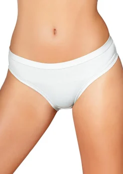 Tanga Elodie 100% coton blanc