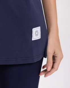 Tee Shirt Oversize bleu marine