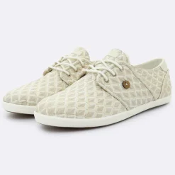 Tennis Cypress à carreaux sable/doré