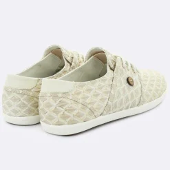 Tennis Cypress à carreaux sable/doré