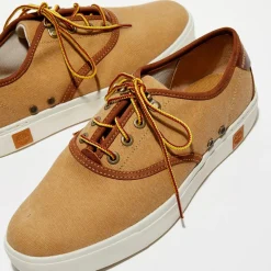 Tennis en Toile Amherst marron