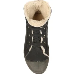 Tennis montantes Mid Fourrées lacets grises