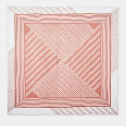 Étole Bobby rose - 130x100 cm