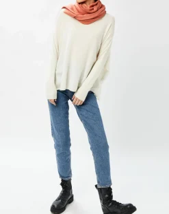 Étole Ecovero Af Swaggy F orange - 180x65 cm