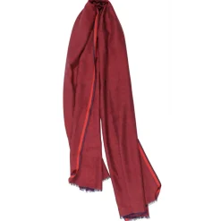 Étole Marius bordeaux - 70x210 cm