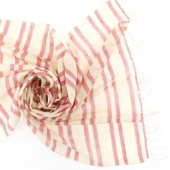 Étole Massimo rouge - 70x180 cm