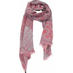 Étole Regate en Coton grenat - 50x180 cm