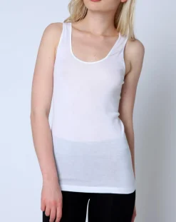 Top 100% Coton blanc