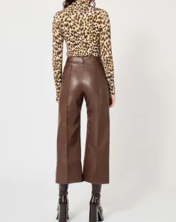 Top Basic imprimé léopard