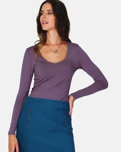 Top Cassy violet