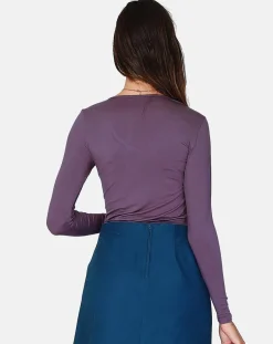 Top Cassy violet