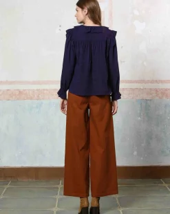 Top en Coton & Lin Inaya violet