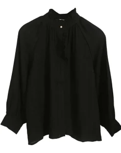 Top en Coton & Lin Sarra noir