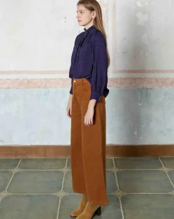 Top en Coton & Lin Sarra violet