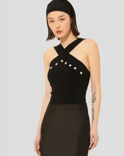 Top en maille Prana noir