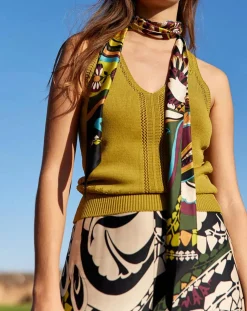 Top en Maille Teva anis