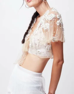 Top Gaya beige clair