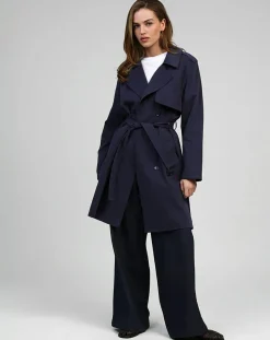 Trench Calie indigo