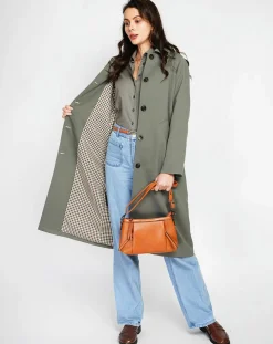 Trench Léa kaki claire