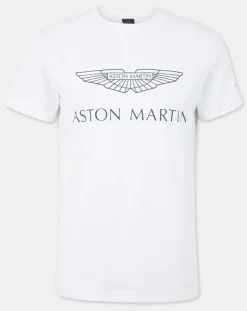 T-Shirt Aston Martin Racing Logo blanc