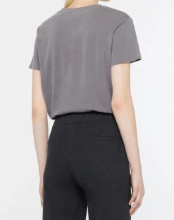 T-Shirt 100% Coton Bio Ana gris foncé