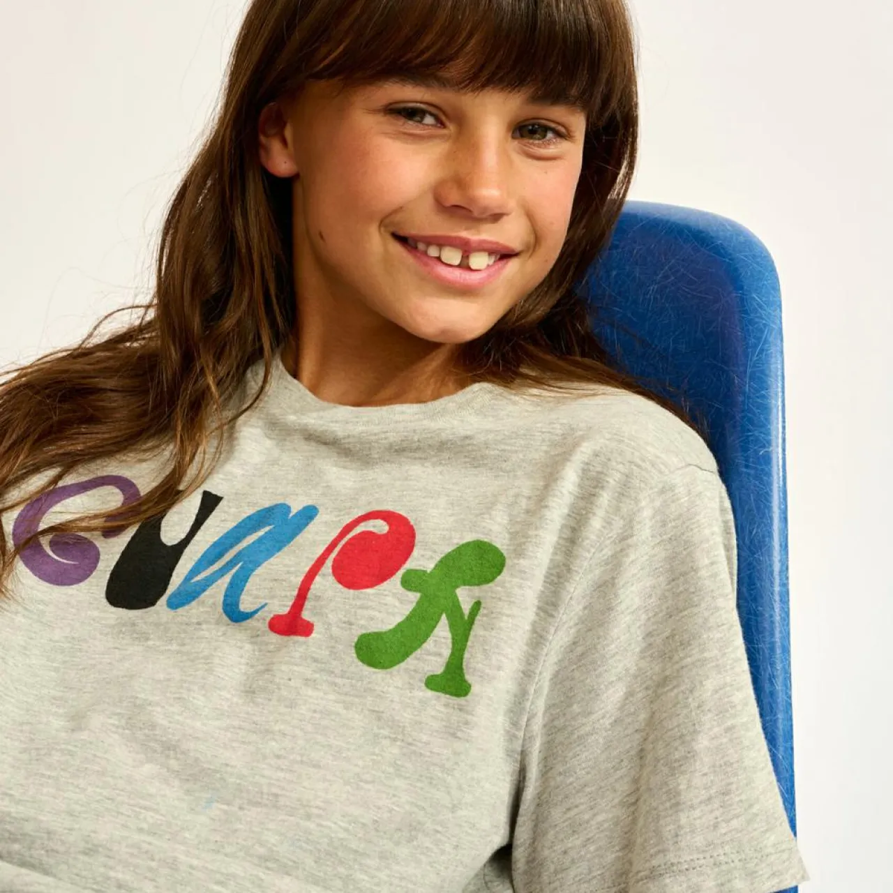 T-Shirt 100% Coton Bio Argi gris clair