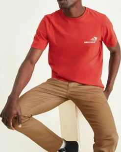 T-Shirt 100% Coton Bio Logo rouge