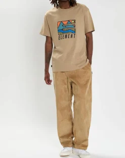 T-Shirt 100% Coton Bio Trekka beige