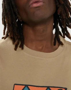 T-Shirt 100% Coton Bio Trekka beige