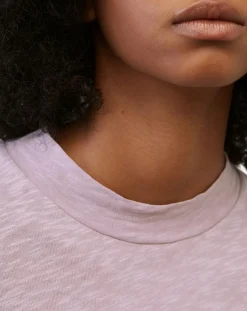 T-Shirt 100% Coton Bio violet clair