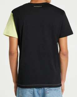 T-Shirt Aston Martin Racing rayé noir