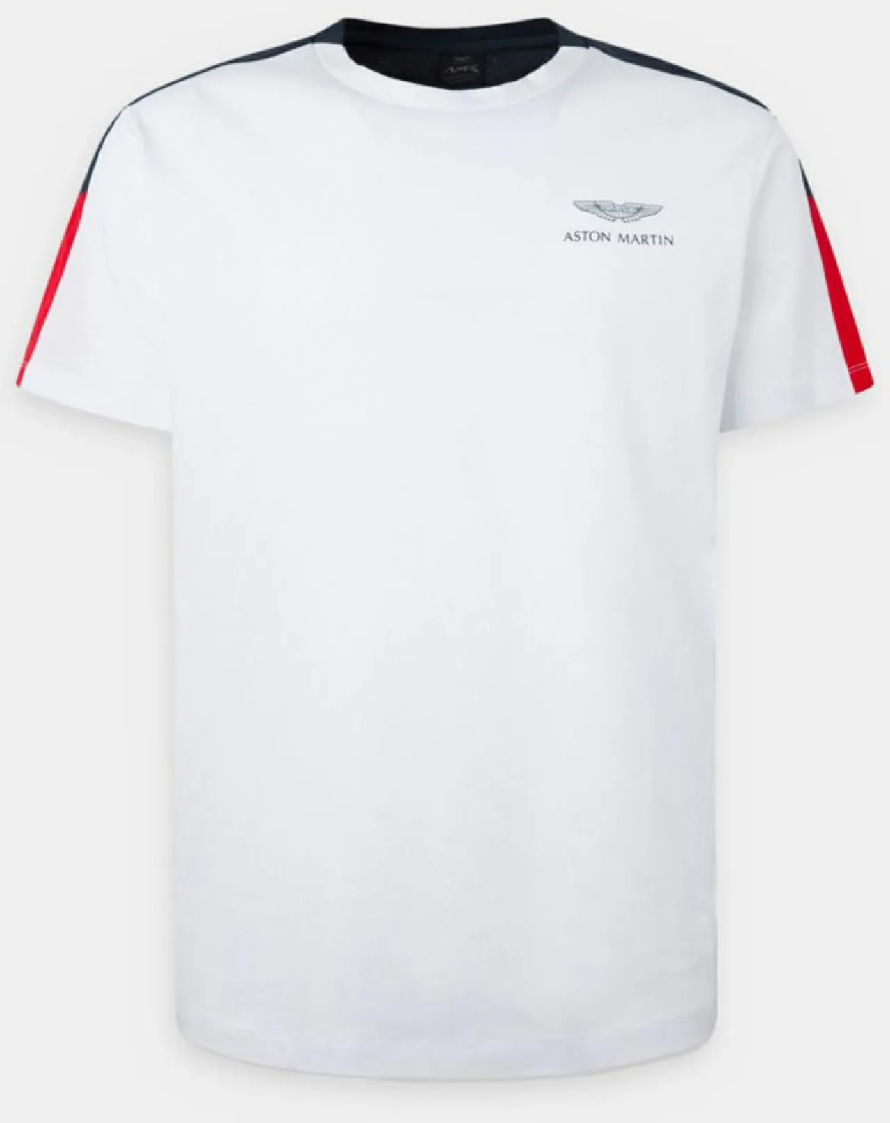 T-Shirt Bicolore Aston Martin Racing blanc/bleu