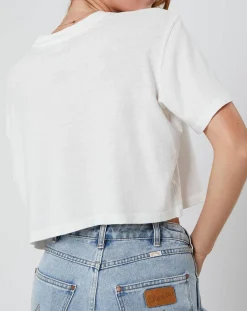 T-Shirt Billabong x Wrangler Made It blanc
