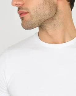 T-Shirt Col rond blanc