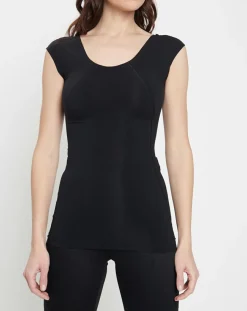 T-Shirt Coton Contour noir