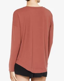 T-Shirt de pyjama Leo rose canyon