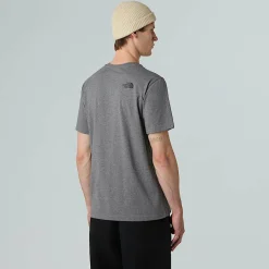 T-shirt Dome gris chiné moyen