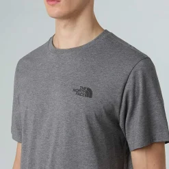 T-shirt Dome gris chiné moyen