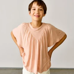 T-Shirt en Lin mélangé Varta rose blush