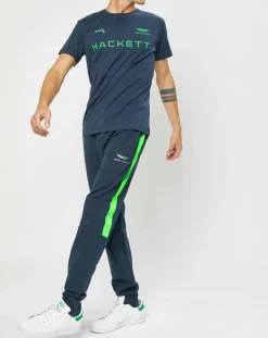 T-Shirt Fluo Aston Martin Racing bleu marine