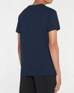 T-Shirt Fluo Aston Martin Racing bleu marine