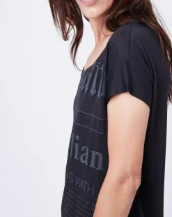 T-Shirt Gazette noir/gris