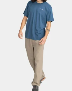 T-Shirt Illusion bleu moyen