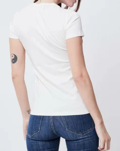 T-Shirt imprimé blanc cassé/multicolore