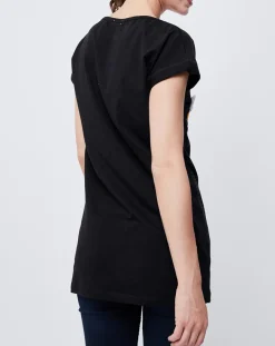 T-Shirt imprimé Gazette noir