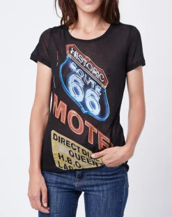 T-Shirt John Galliano noir