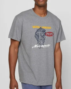 T-Shirt Jonathan Famous gris