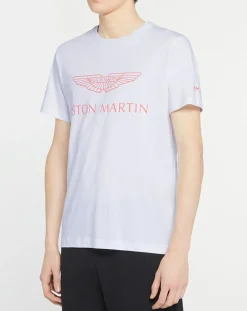 T-Shirt Logo Aston Martin Racing blanc