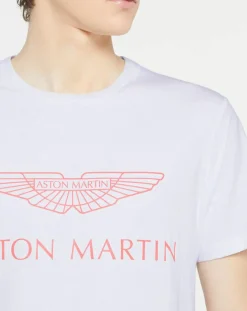 T-Shirt Logo Aston Martin Racing blanc