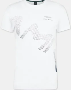 T-Shirt Logo Aston Martin Racing blanc